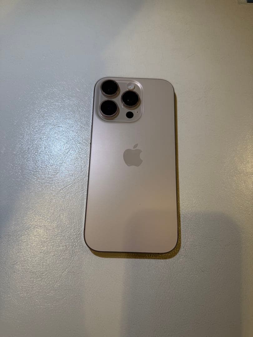 iPhone16pro 512GB デザートチタニウム