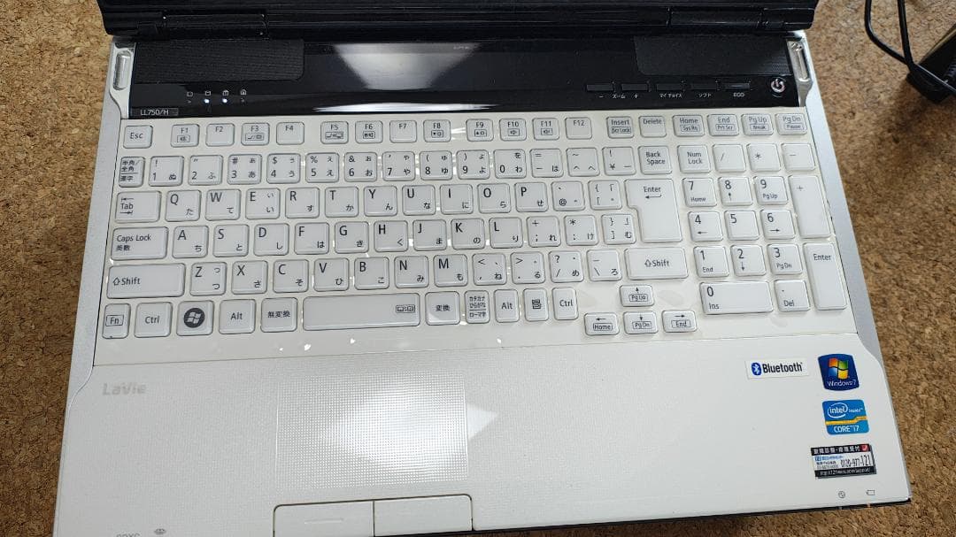 NEC LAVIE ノートPC LL750/H i7-3610QM メモリ8GB