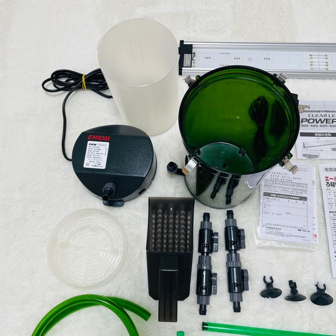 EHEIM エーハイム2213 GEX クリアLED POWERIII 600