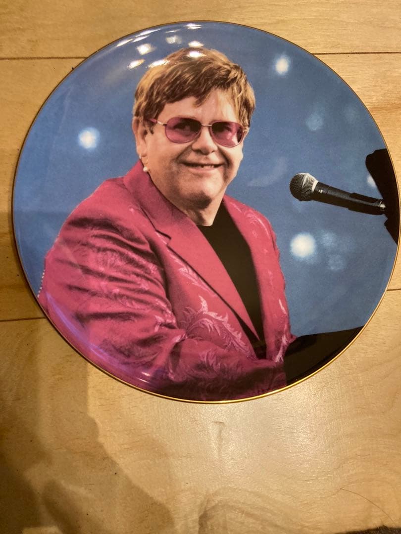 エルトンジョン　記念のお皿　限定品