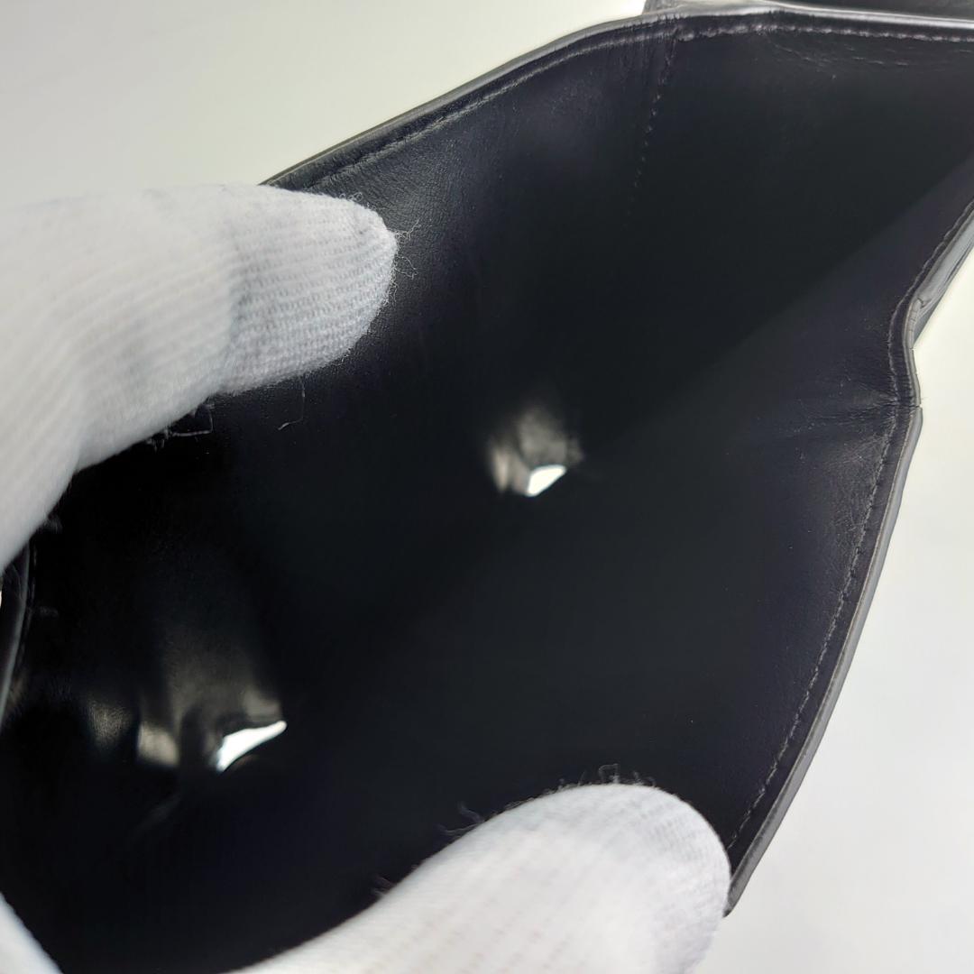 【ポンタさま用】ロエベ　Wホック　三つ折り財布　1207