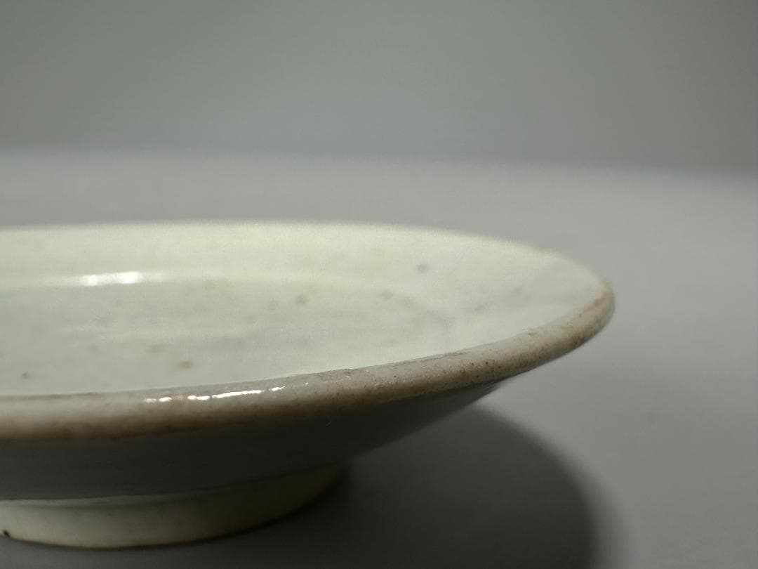 朝鮮古美術　李朝時代　李朝　白磁　小皿　時代　古物　韓国美術