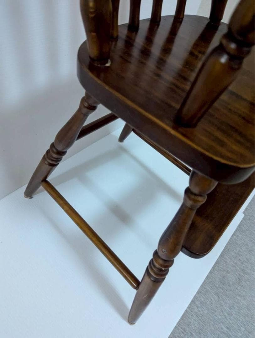 希少 飛騨産業 ベビーハイチェア アンティーク