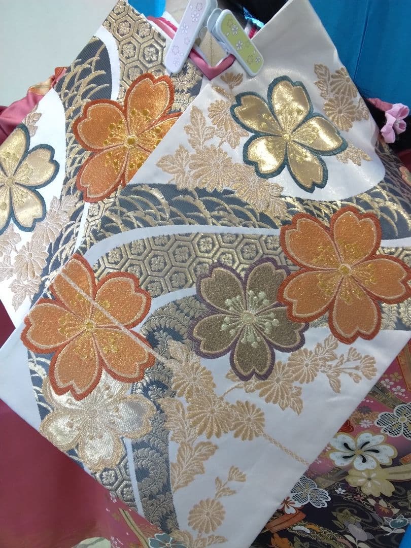 振袖フルセット、正絹振袖、成人式、重ね衿、帯揚げ帯締め、西陣袋帯、長襦袢