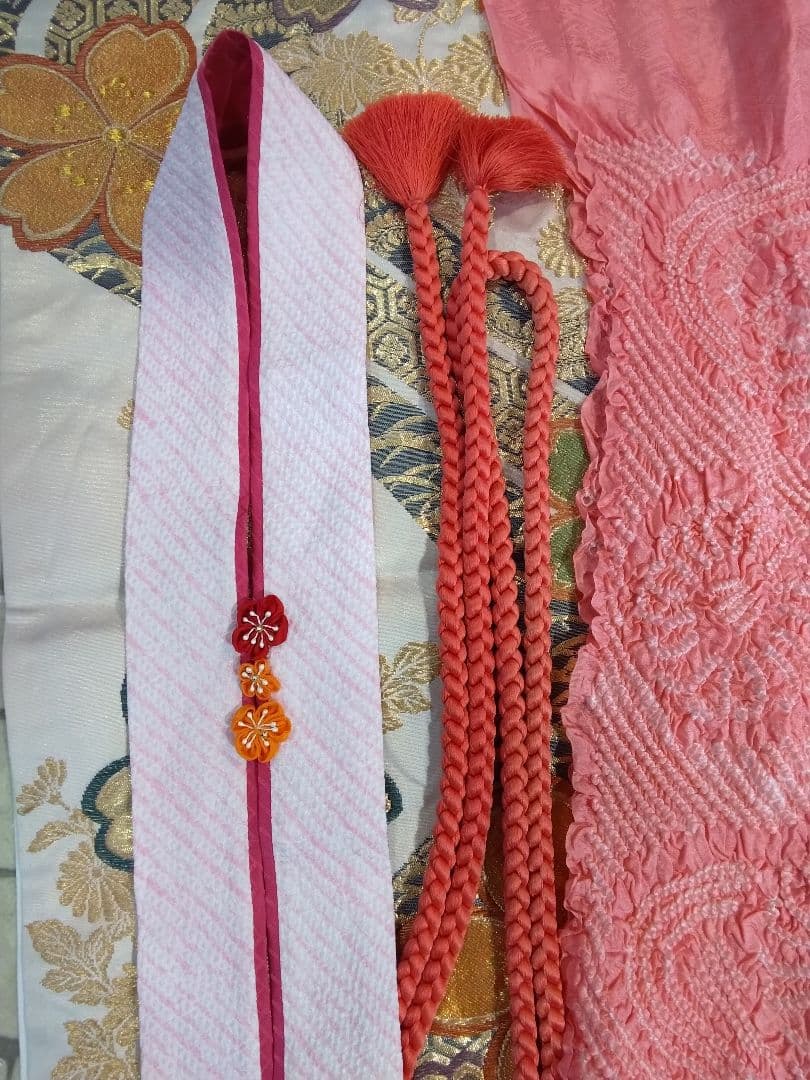 振袖フルセット、正絹振袖、成人式、重ね衿、帯揚げ帯締め、西陣袋帯、長襦袢