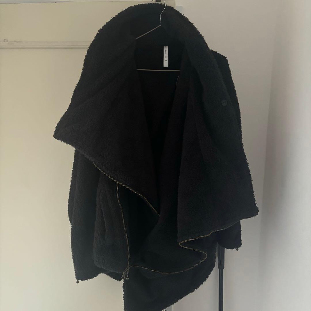 glamb 変形 ジップ ライダースジャケット