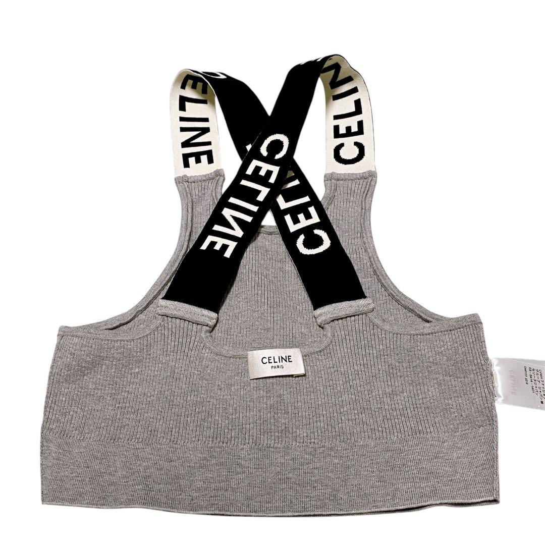 ✨極美品✨CELINE セリーヌ ロゴ ストラップ クロスバック タンクトップ