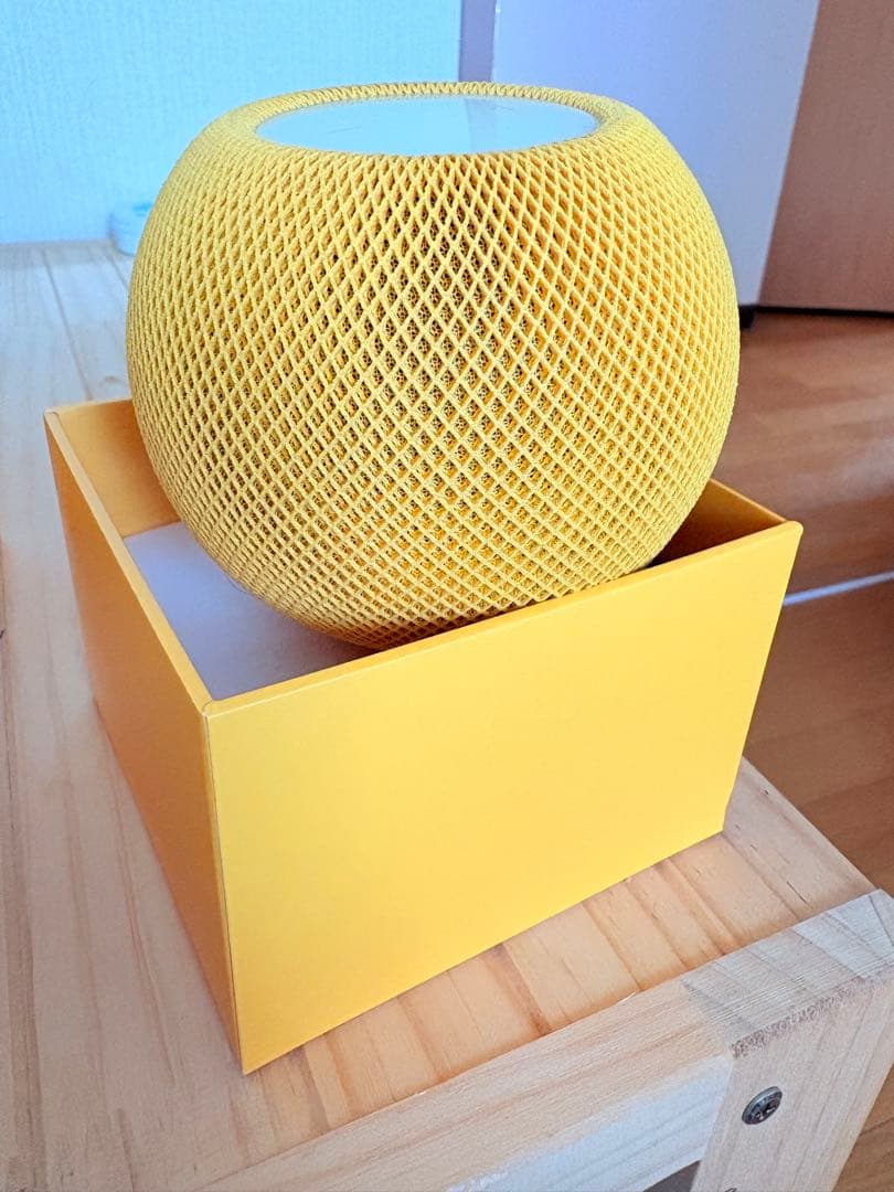 新品 ⭐️ Apple Pod miniイエローデザインスマートスピーカー