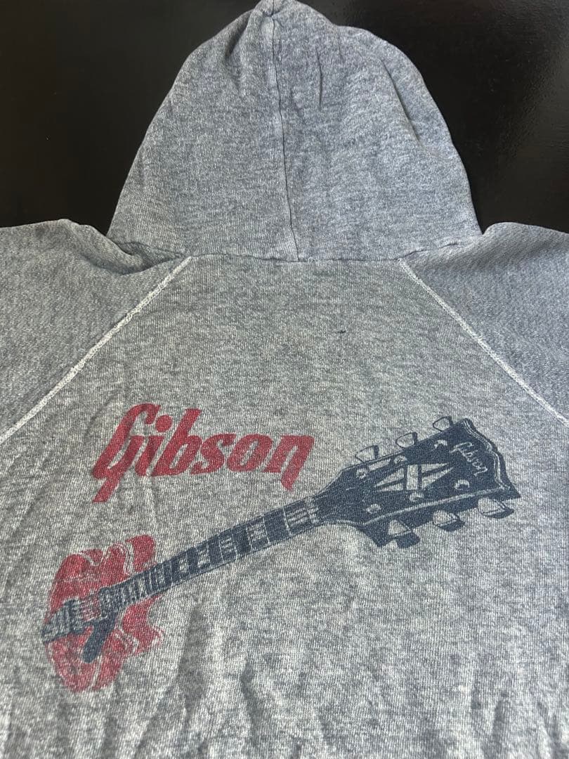 Gibson ギター パーカー　ギブソン ビンテージ インテリアにも