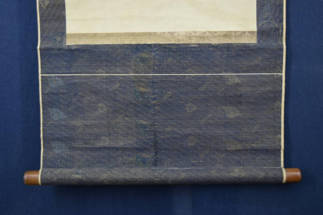 【模写】富岡鉄斎/蘭之図/掛軸☆宝船☆Z-782