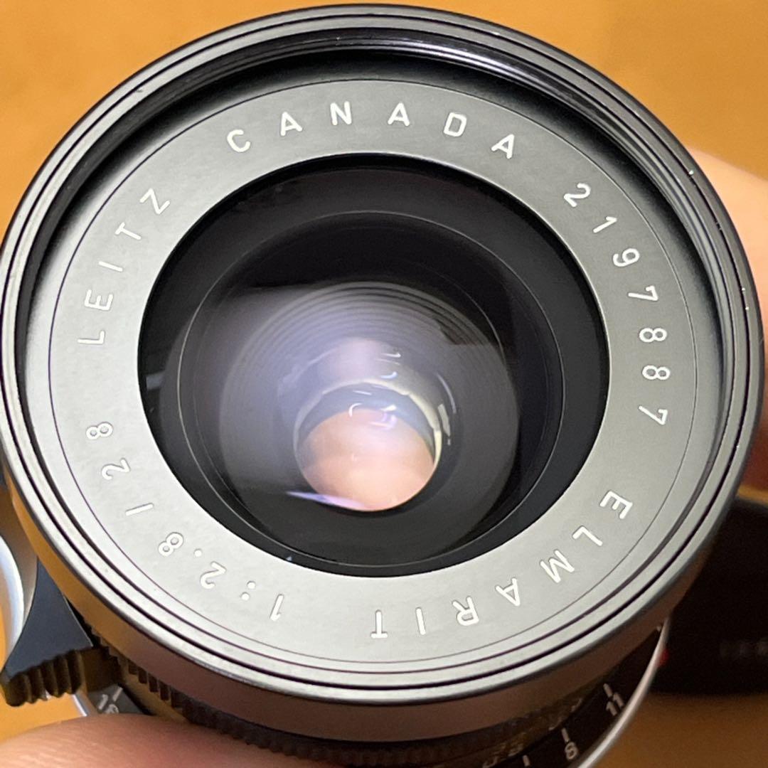 ライカ LEICA ELMARIT 28mm F2.8 9枚玉　イエロースケール