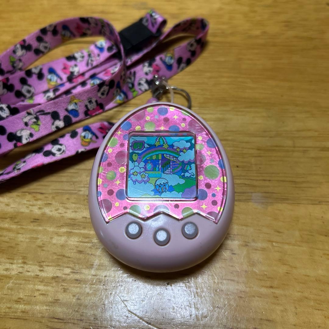 たまごっちみくす mix ピンク ドット柄 動作確認済み 電池つき