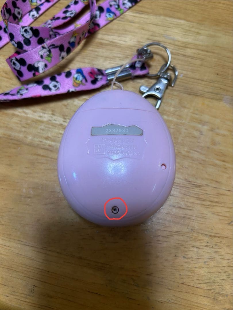 たまごっちみくす mix ピンク ドット柄 動作確認済み 電池つき