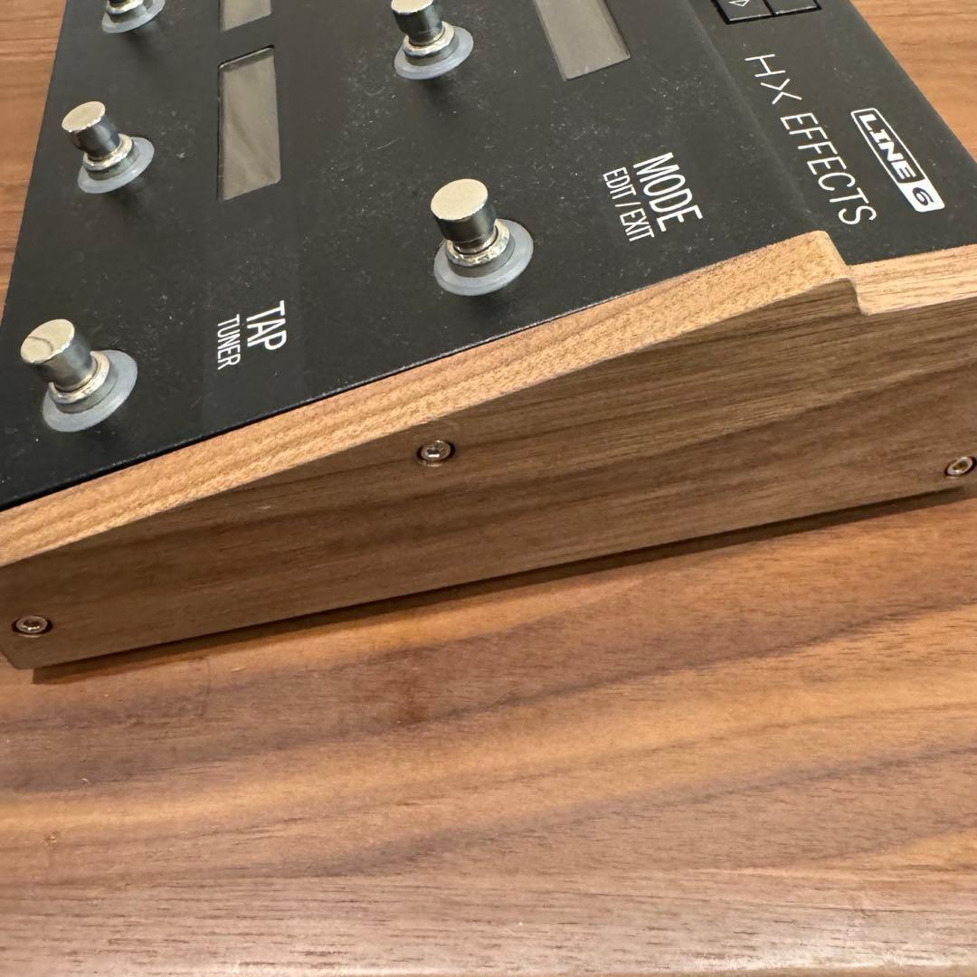 Line6 HX Effects 側面パネル木製モディファイ品