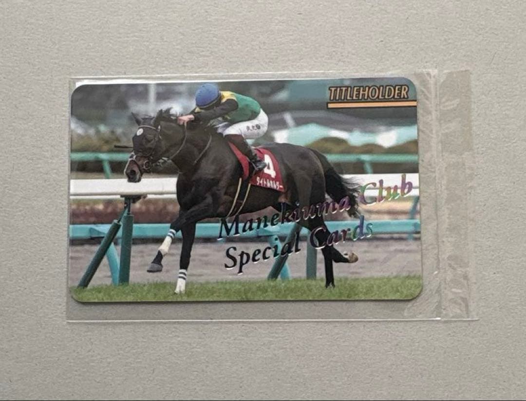 【専用】 まねき馬倶楽部　レインボーカード　No.2338 タイトルホルダー