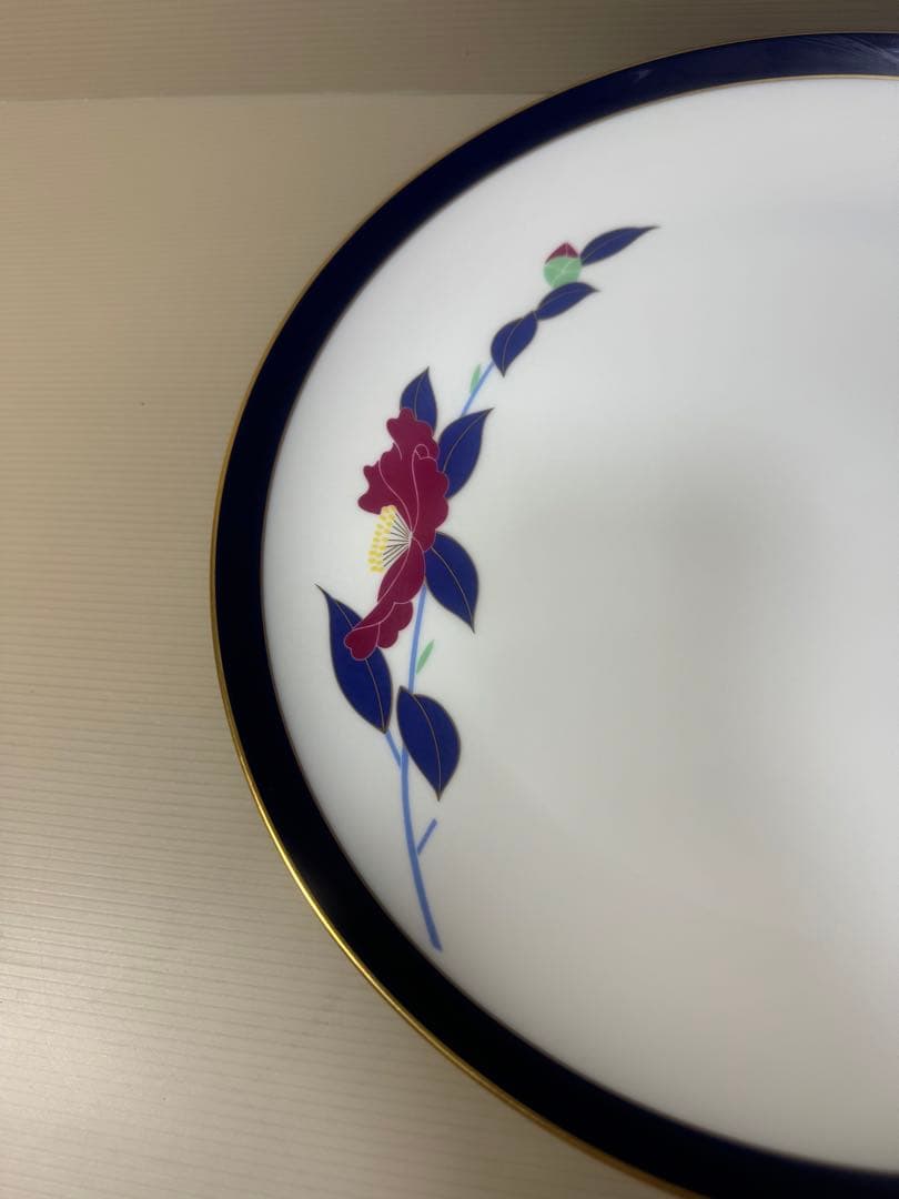 2113 香蘭社　金彩　大皿　31cm 未使用