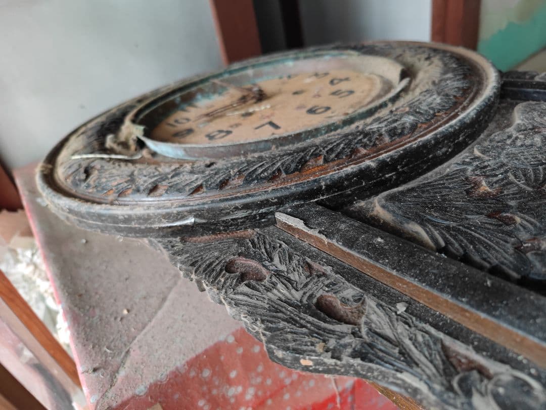 和製アンティーク　精工舎？　SEIKOSHA　掛け時計柱時計、古時計、振り子時計