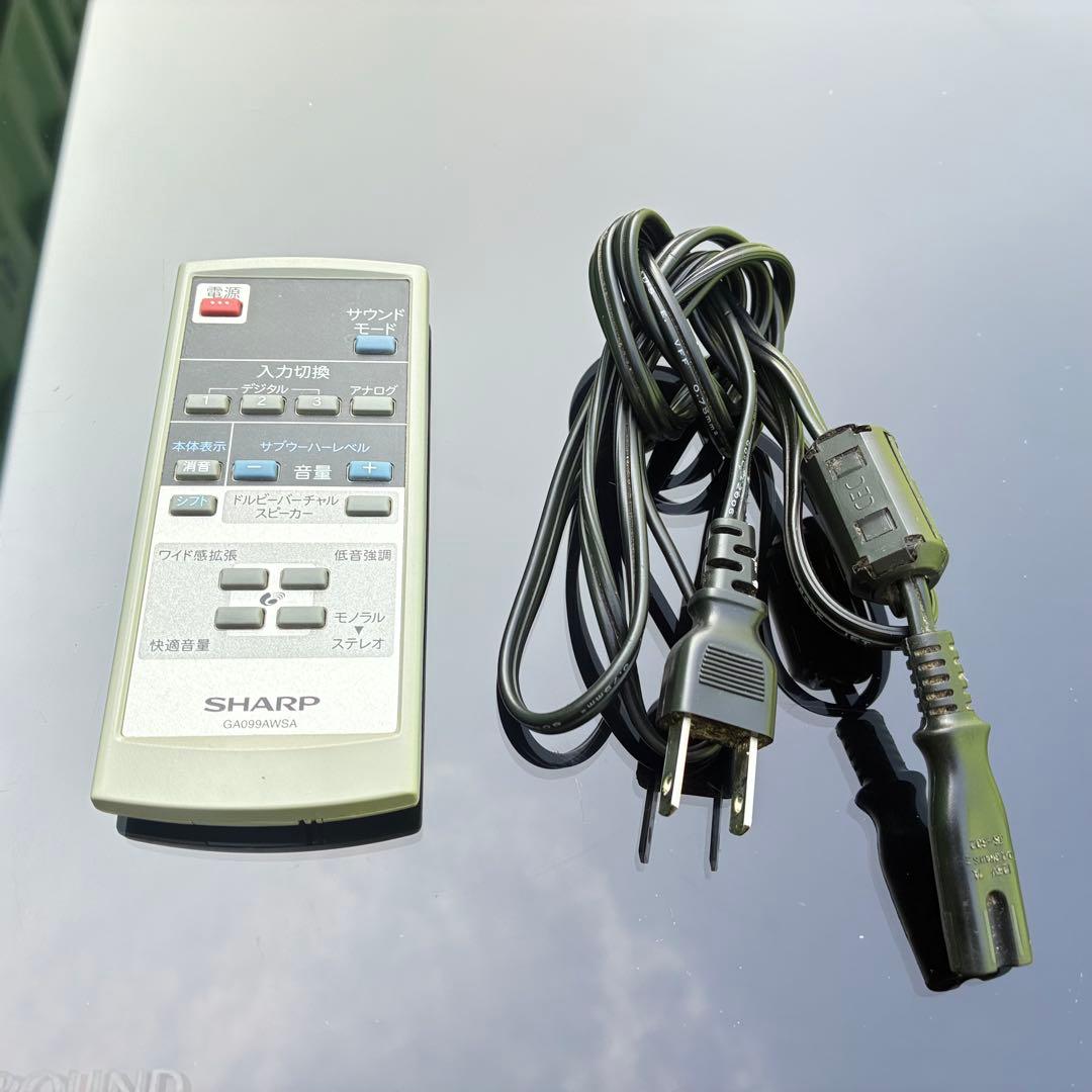 直接引き取り可SHARP AN-45T1B ステレオシステム テレビ台