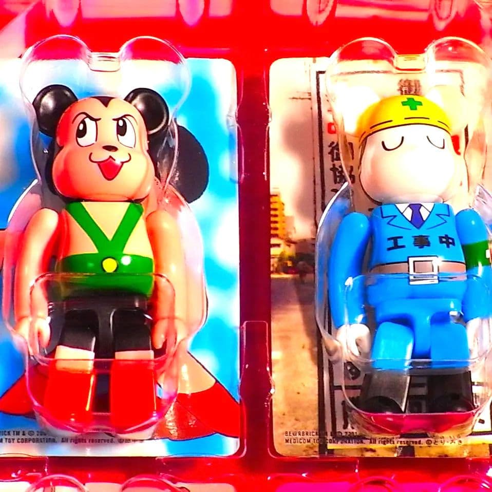 限定ベアブリック★全８体★COMIC CUE 101+102