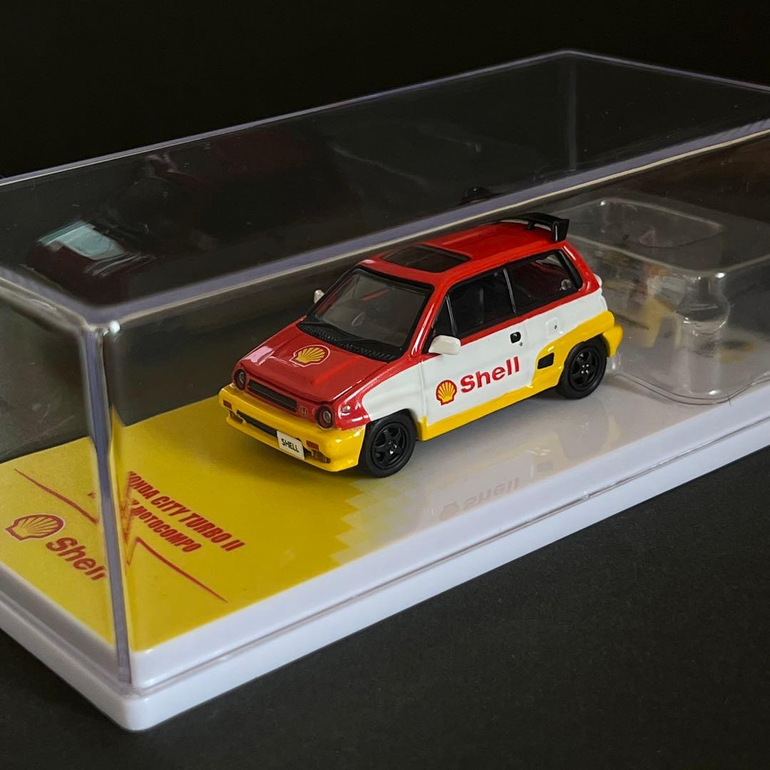 1/64 シェル ホンダ シティ ターボⅡ INNO64 × TINY