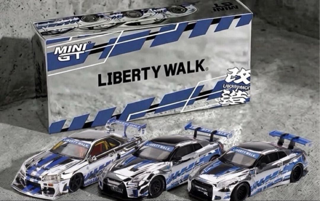 MINI GT リバティウォーク 東京オートサロン2026 限定 3台 セット