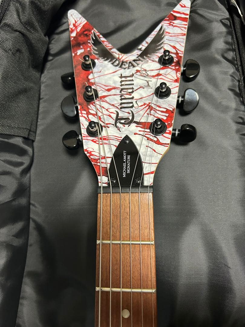 ギター DEAN Michael Amott Tyrant X Splatter