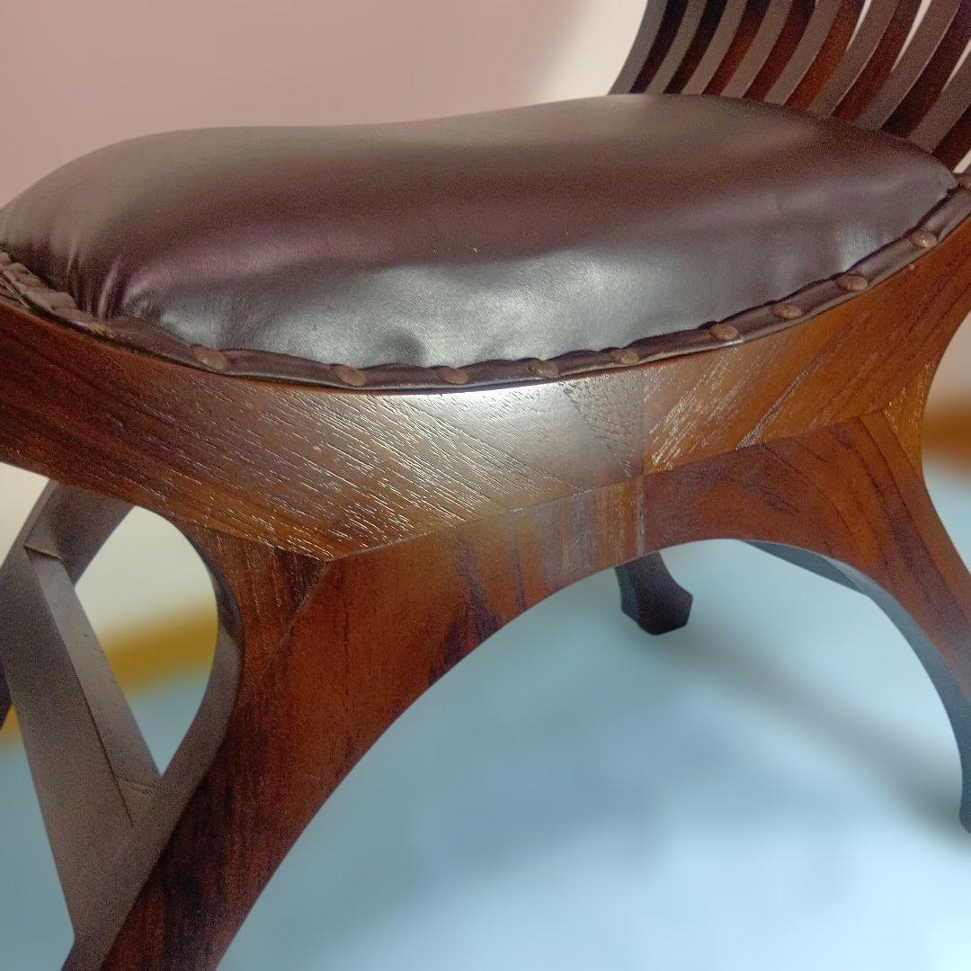 カルティニチェア .クラブチェア猫足 バリ ①