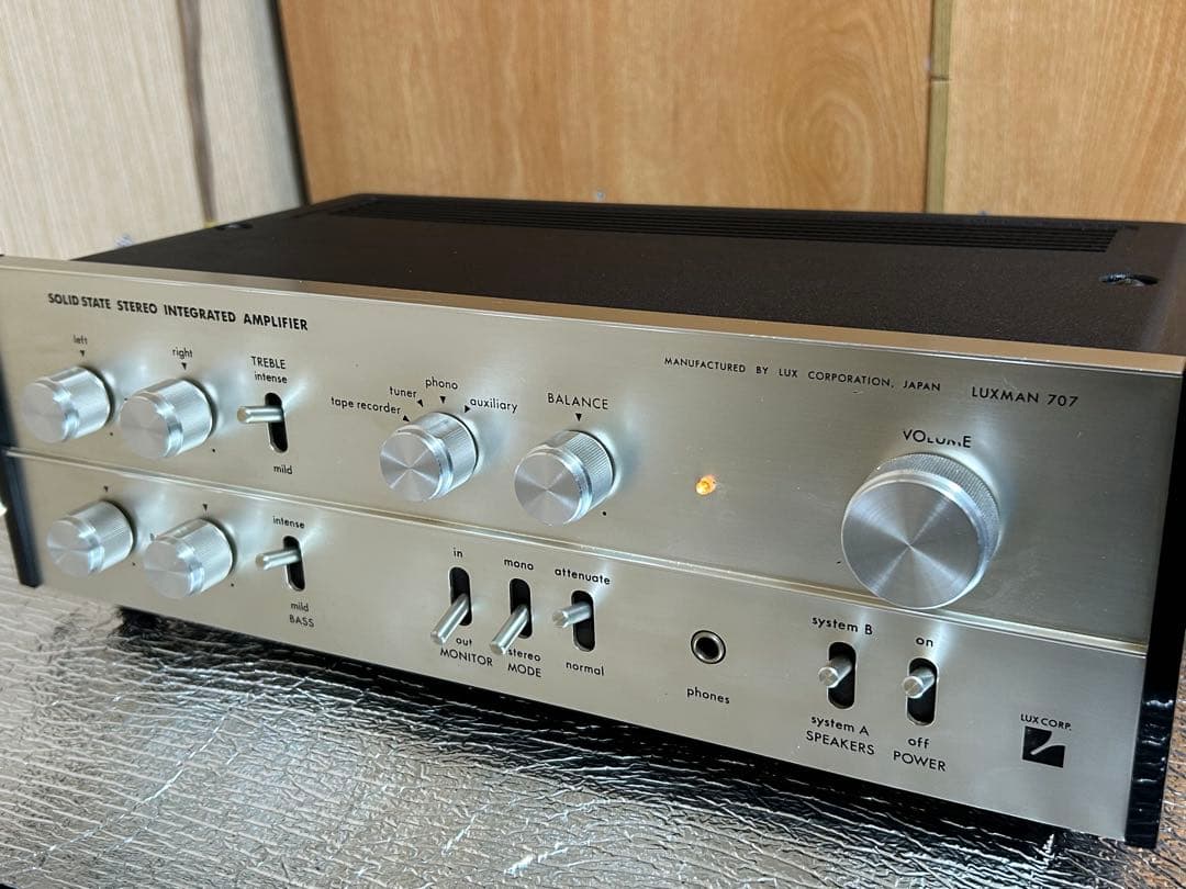 LUXMAN 707 アンプ 本体