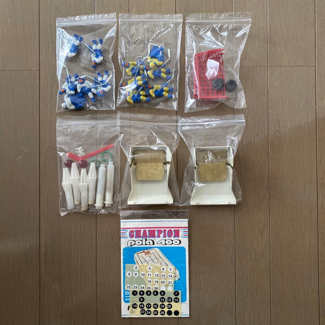 【極レア】'80sフィンランド製リアルアイスホッケーゲーム　スケール大 箱付き
