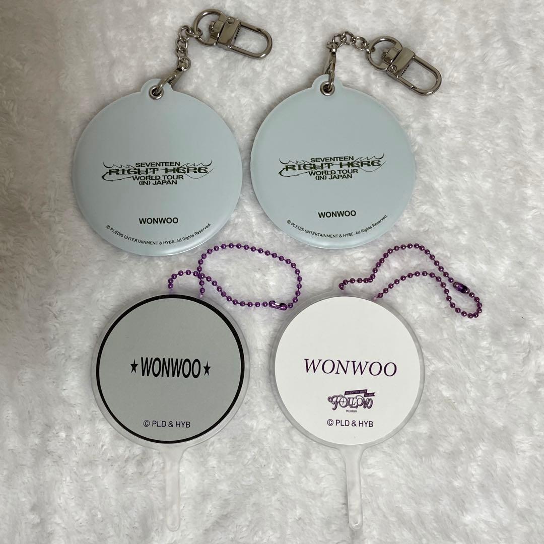 セブチ follow again ミニピケット ウォヌ カバーキーリング