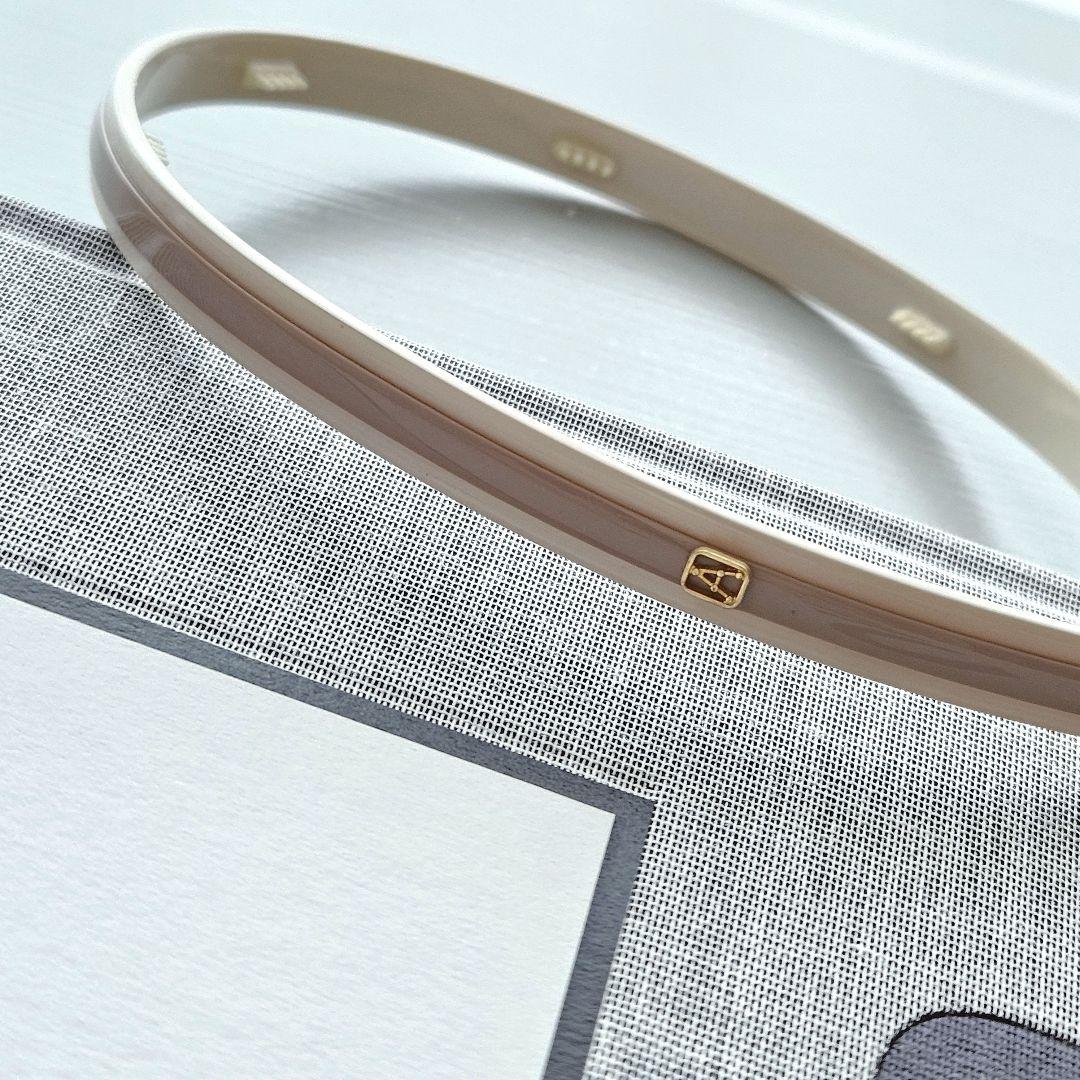 新品♡ アレクサンドルドゥパリ LISERAI カチューシャ リズレ ベージュ