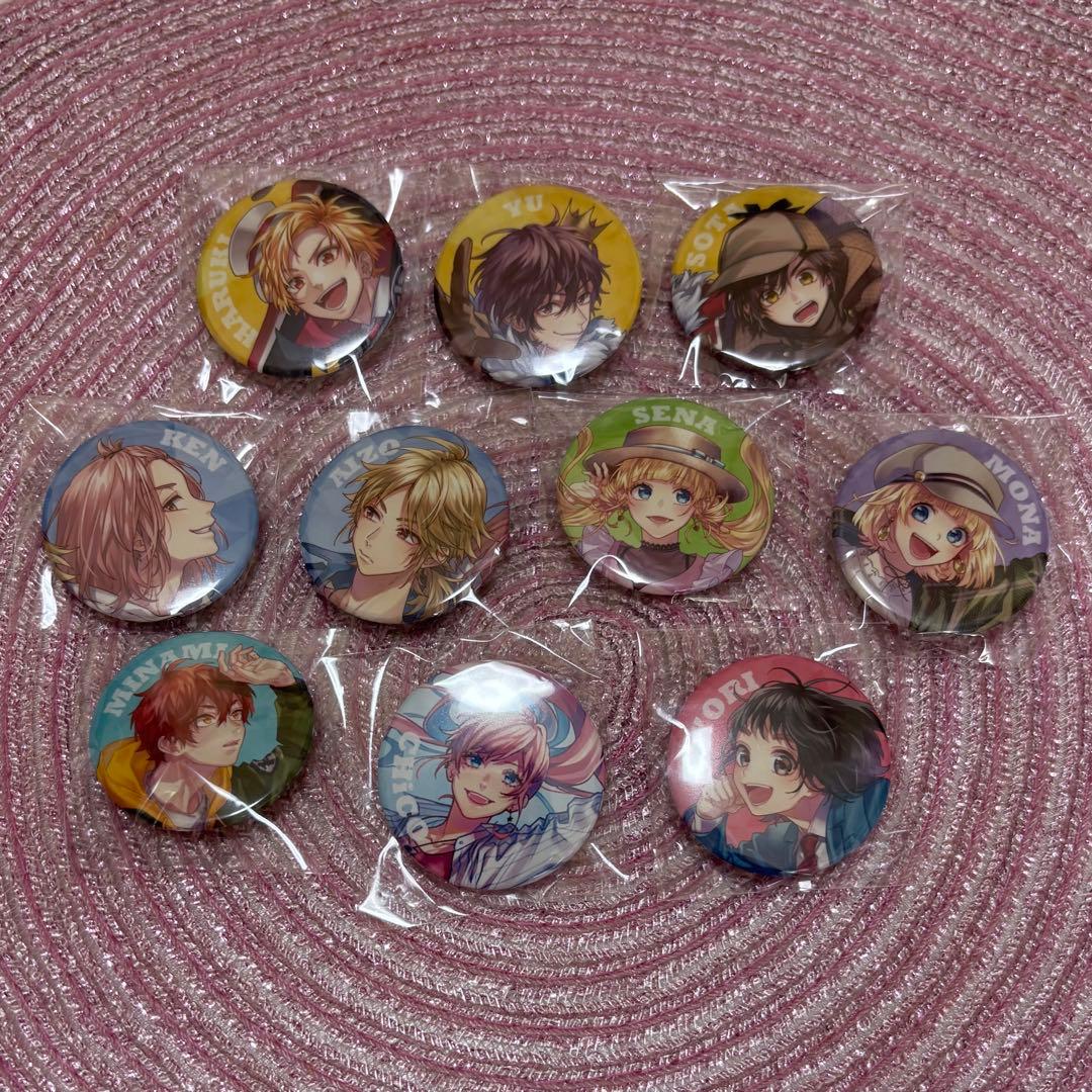 ハニーワークス　缶バッジ