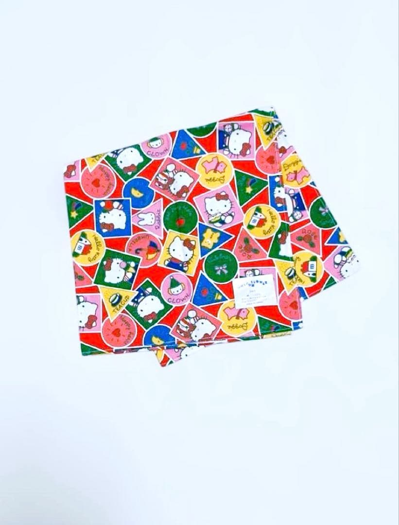 【匿名配送】未使用　キティちゃん　ナフキン　レトロ　1977 レア