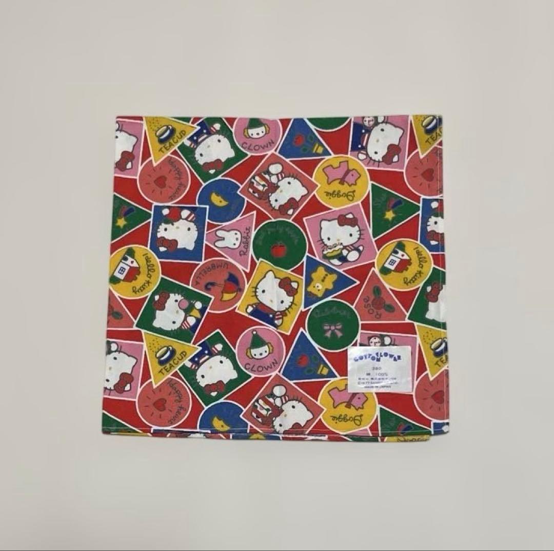 【匿名配送】未使用　キティちゃん　ナフキン　レトロ　1977 レア