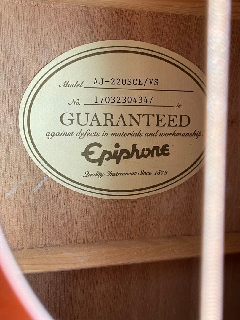 エピフォン　アコギ