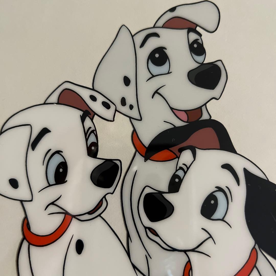 ウォルトディズニー　101匹わんちゃんセル画　額縁付き