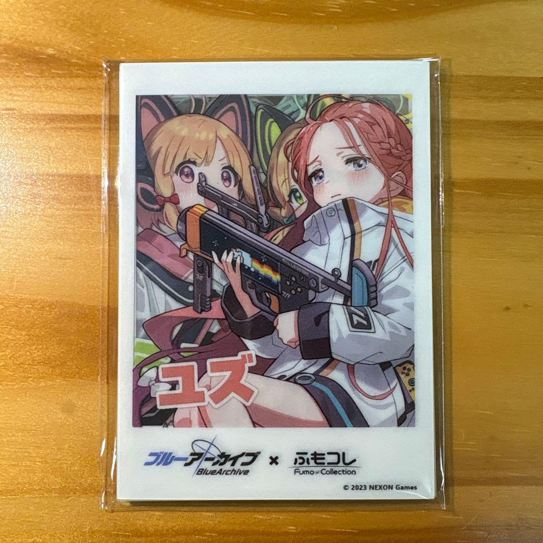 ふもコレ ブルーアーカイブ チェキ風クリアカード　全種
