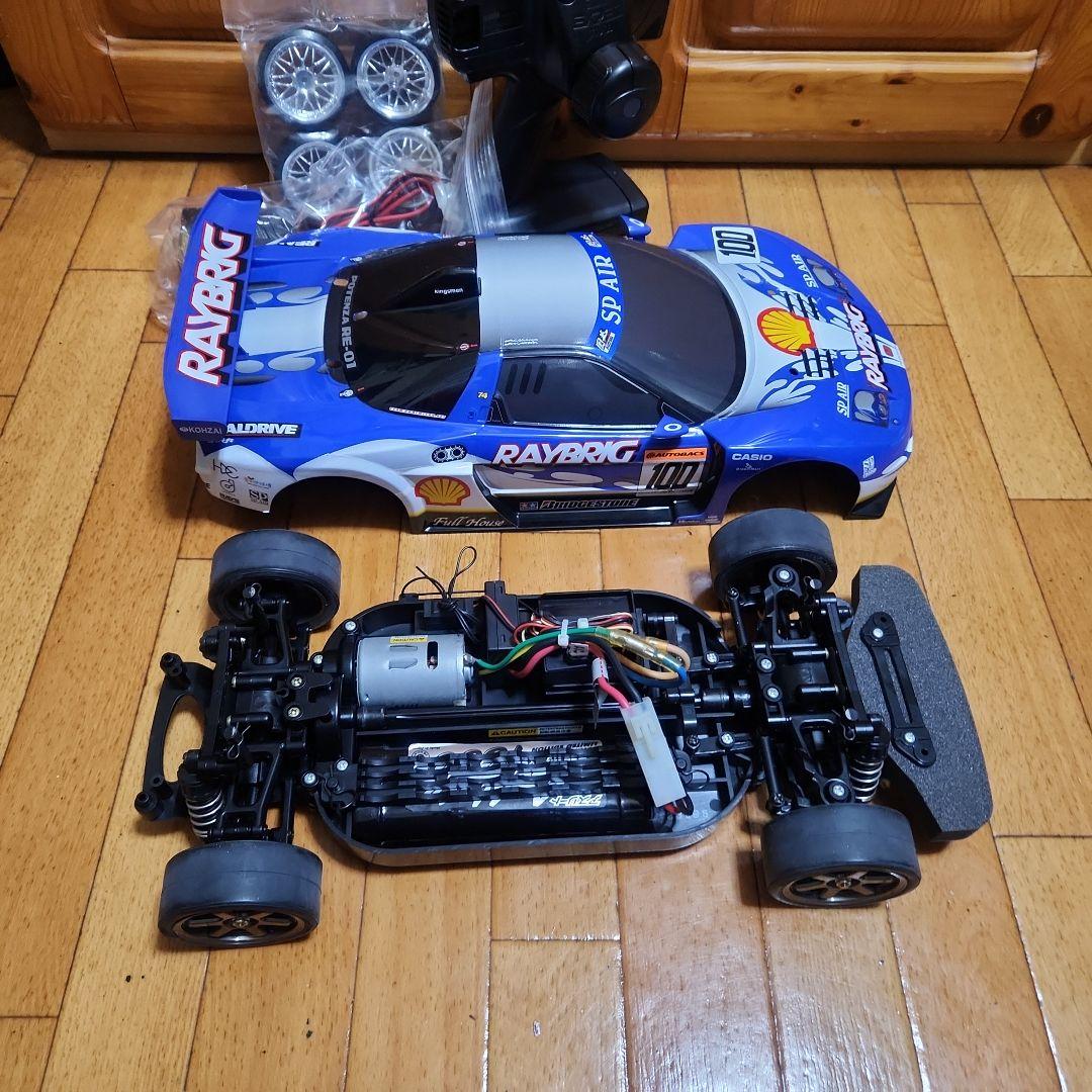 タミヤ ドリフト ラジコン フルセット　TT01　　レイブリック NSX ボディ