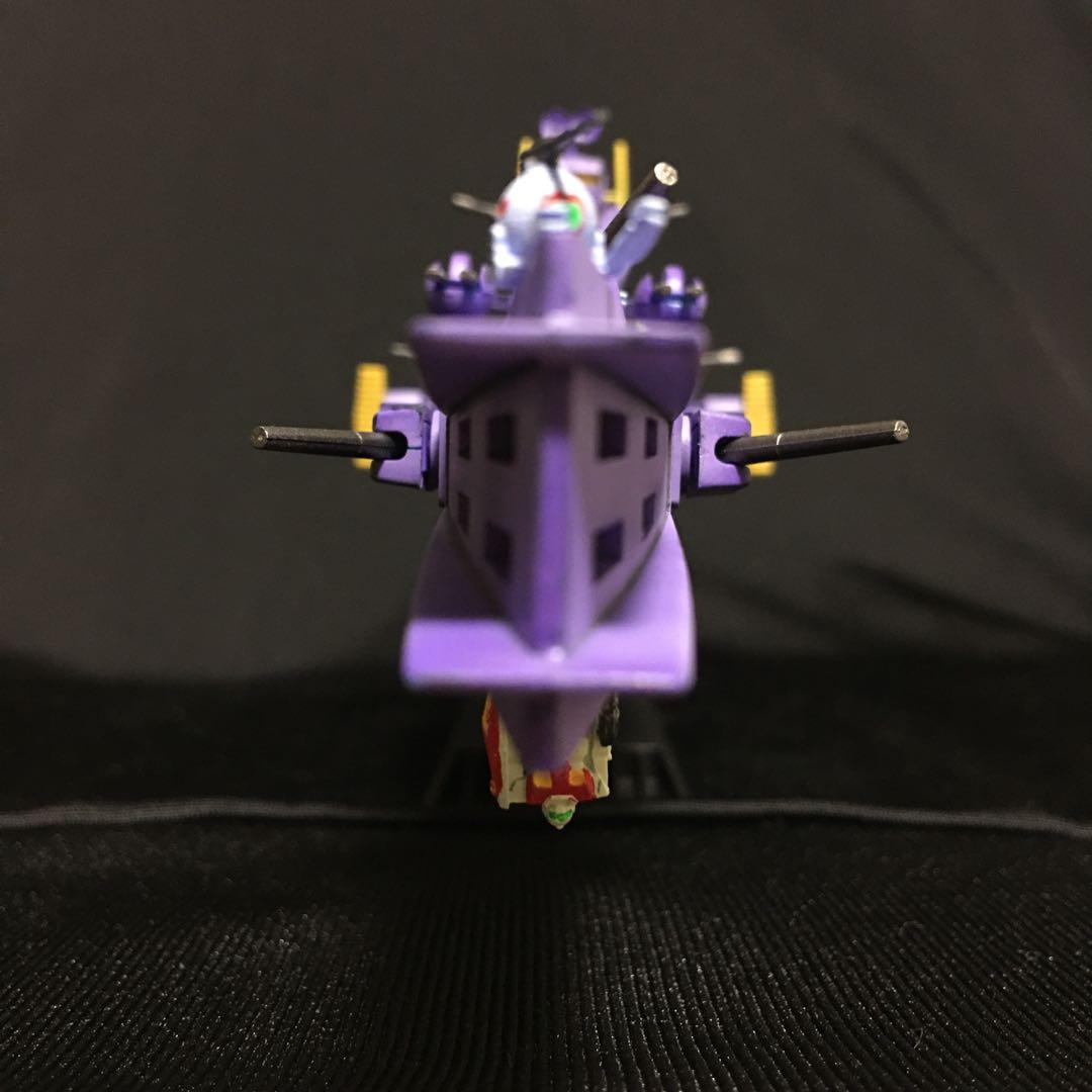 ガンダム ガンプラ 旧キット 1/1200 サラミス 完成品　戦艦