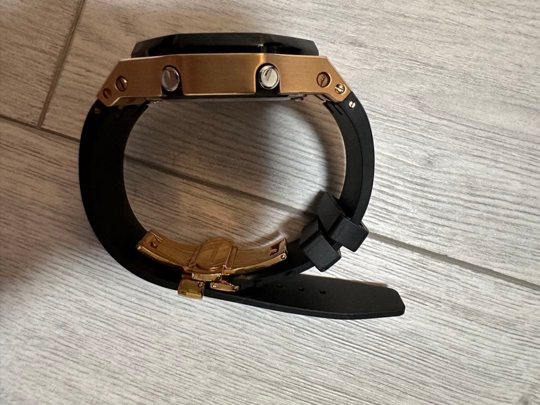 G-shock Ga2100-1A1 カシオーク カスタマイズ ローズゴールド