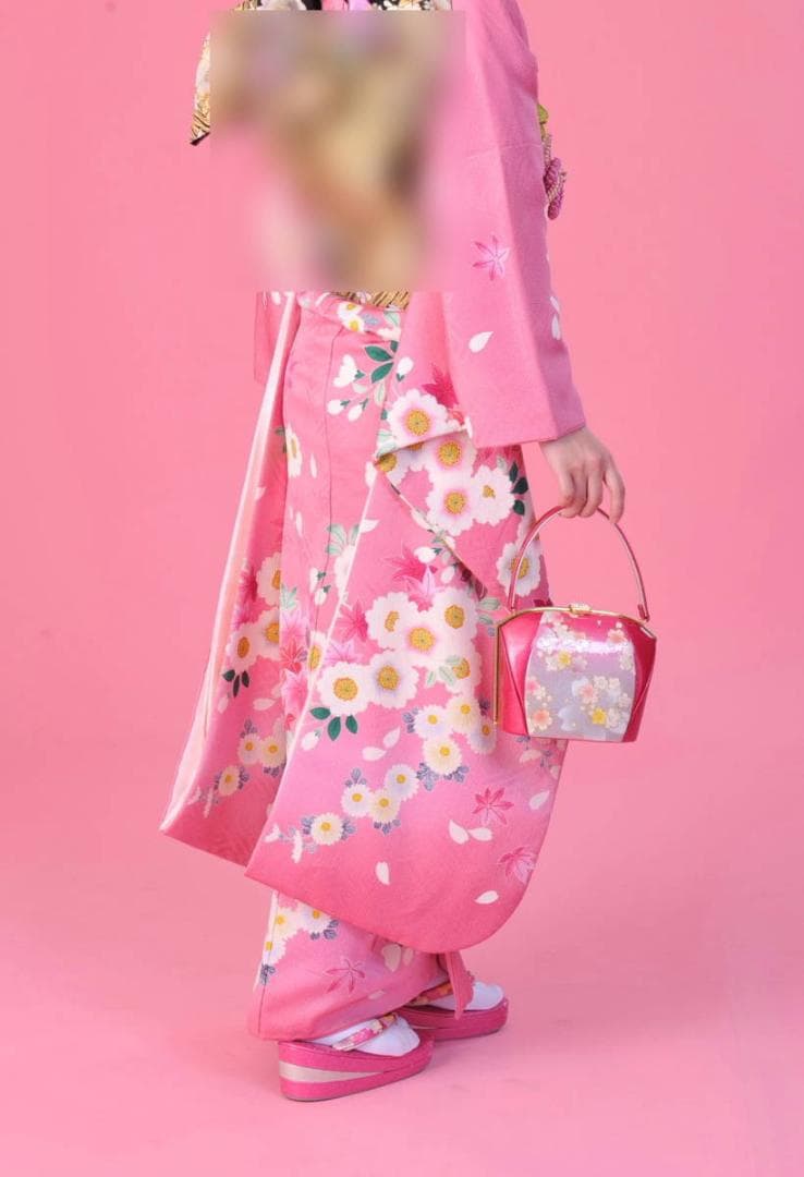 ※振袖セットNo33-振袖+袋帯　2点セット　最終値下!!