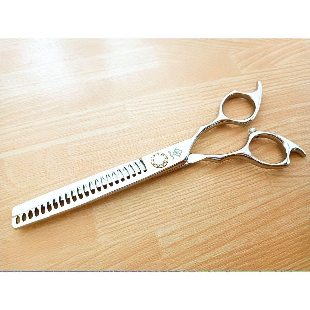 セニングシザートリマースキバサミ犬すきバサミペットトリミングママミングもok