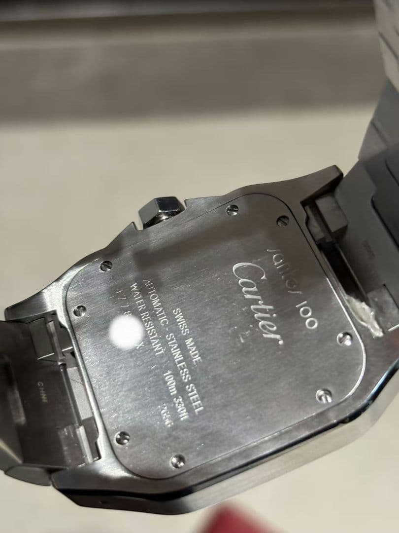 カルティエ Cartier サントス100 LM W200737G 腕時計