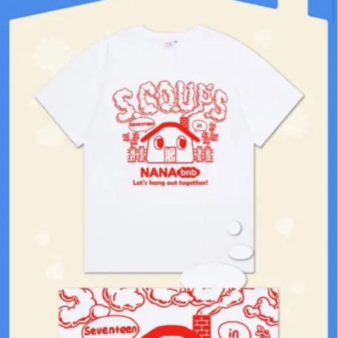 新品未使用 seventeen nana民泊 bnb Tシャツ エスクプス S