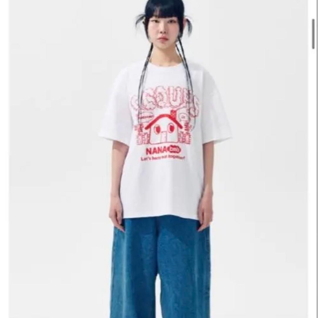新品未使用 seventeen nana民泊 bnb Tシャツ エスクプス S