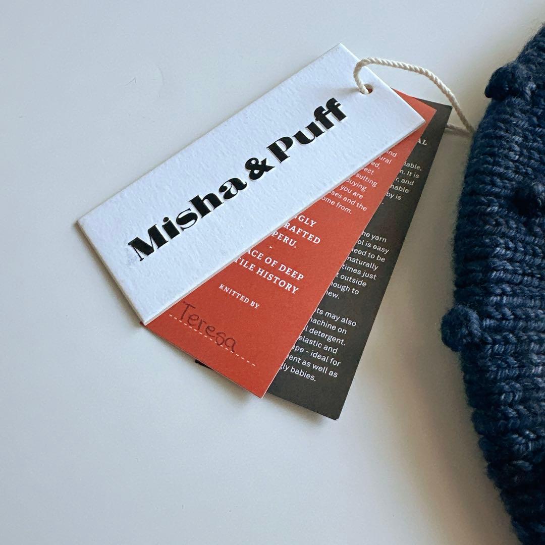 Misha & Puff ♡ 美品 popcorn beret Ink 6-8y