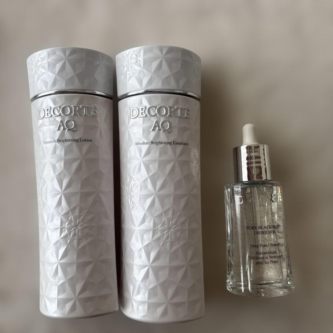 DECORTÉ AQ アブソリュートセット 乳液・ローション・毛穴美容液オイル