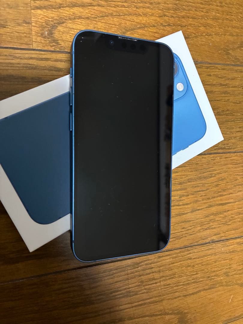 ★iPhone13mini 外観美品 ブルー 128g SIMフリー