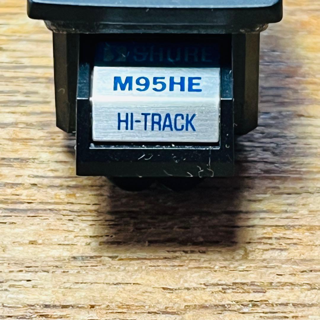 SHURE M95HE MM型フォノカートリッジ + シェル + 交換針2本