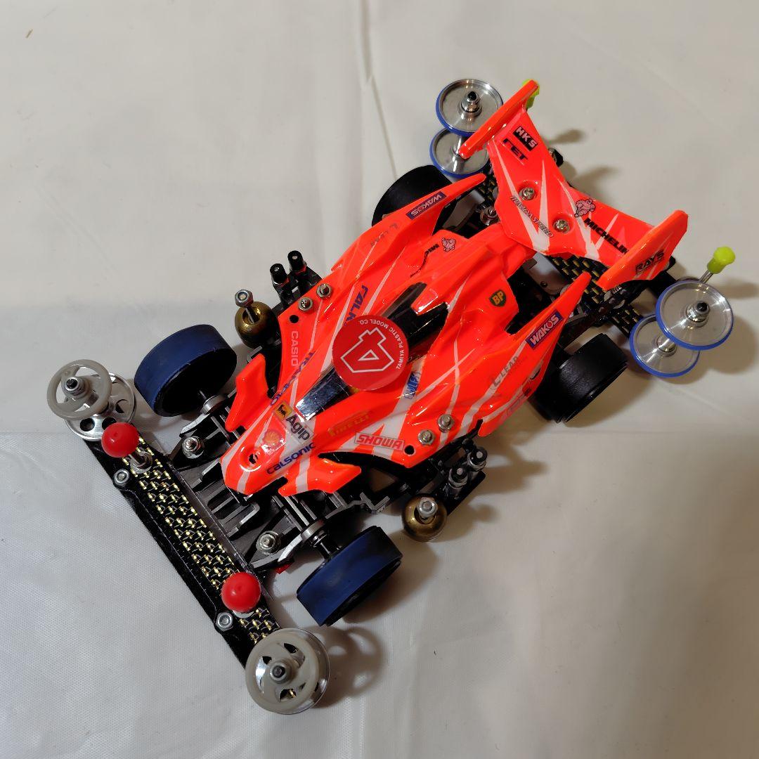 ミニ四駆　ポータブルピット　Be-1　クリアーボディ　アバンテ　引退セット